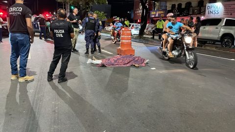 Idoso morre ao ser atropelado por carro na avenida Grande Circular