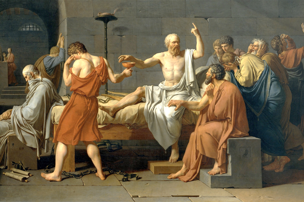 Entre a Cicuta e o Silêncio Jacques-Louis David