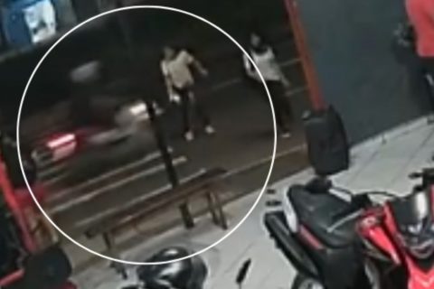 Motociclista atropela estudante que atravessava faixa de pedestres na avenida das Flores