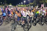 PMAM realiza 10º Passeio Ciclístico Tiradentes e reúne mais de 300 pessoas na Ponta Negra
