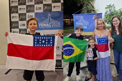 Jovem amazonense conquista título de campeão brasileiro de xadrez rápido na categoria Sub-6