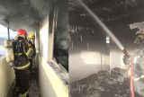 Incêndio atinge quitinete no bairro Alvorada