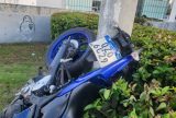 Motociclista fica ferido após colisão na avenida Efigênio Salles