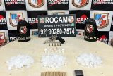 Homem é preso com 170 porções de drogas e 62 cigarros de maconha em Manaus