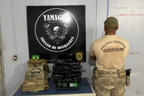 Homem é preso com 17 kg de pasta base de cocaína no porto de Benjamin Constant