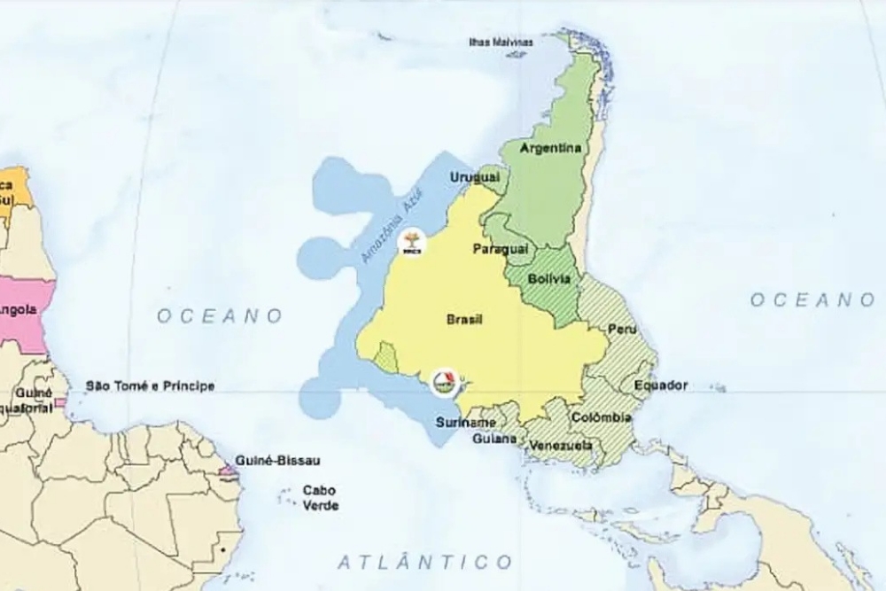 IBGE lança mapa-múndi invertido, com o Sul no topo IBGE lança mapa-múndi invertido, com o Sul no topo
