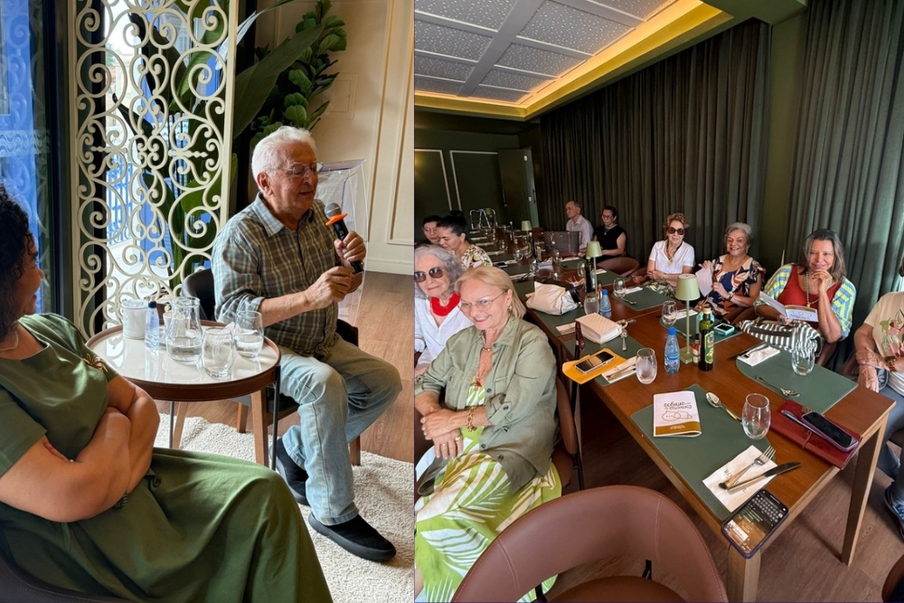 Projeto 'Conversa entre Amigos 60+' valoriza mitos e memórias amazônicas em nova edição na Valer Teatro Projeto 'Conversa entre Amigos 60+' valoriza mitos e memórias amazônicas em nova edição na Valer Teatro