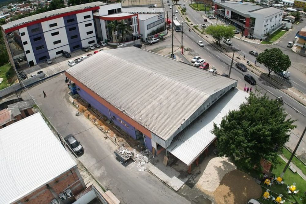 Feira do Nova Cidade entra na fase final de revitalização em Manaus Feira do Nova Cidade entra na fase final de revitalização em Manaus
