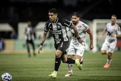 Brasileirão: Santos e Ceará empatam sem gols no Allianz Parque