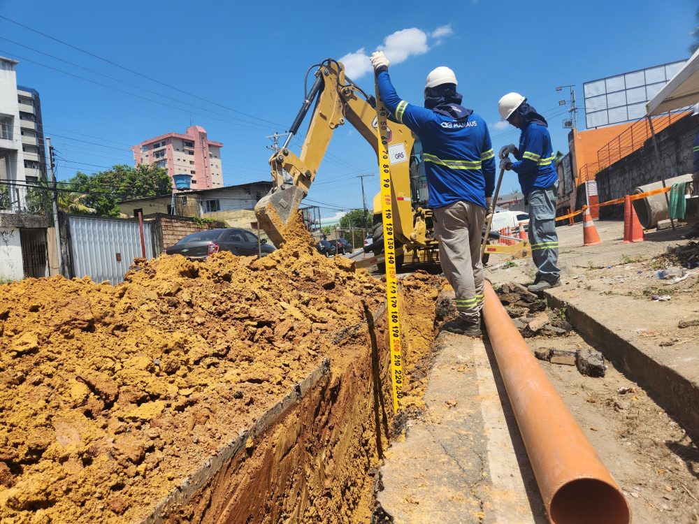 Obras do programa Trata Bem Manaus avan&ccedil;am e beneficiam 14 bairros da capital