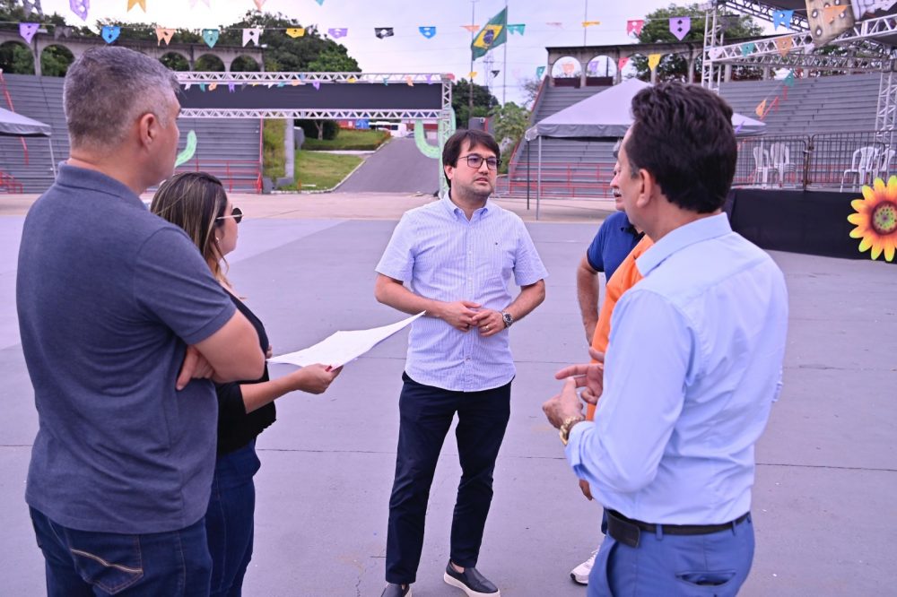 Visita técnica define últimos ajustes para o Festival Folclórico no Centro Cultural dos Povos da Amazônia Visita técnica define últimos ajustes para o Festival Folclórico no Centro Cultural dos Povos da Amazônia