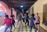 Oficinas de técnicas circenses e teatrais oferecem formação artística no Centro de Manaus