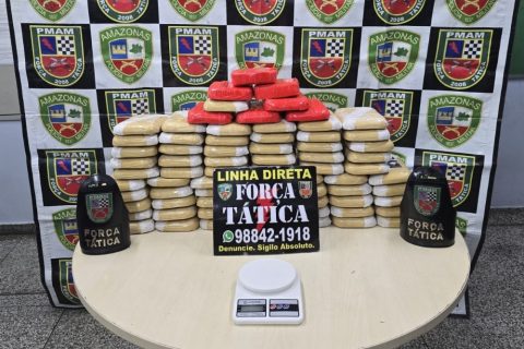 Polícia apreende 73 tabletes de oxi durante ação no bairro Tarumã