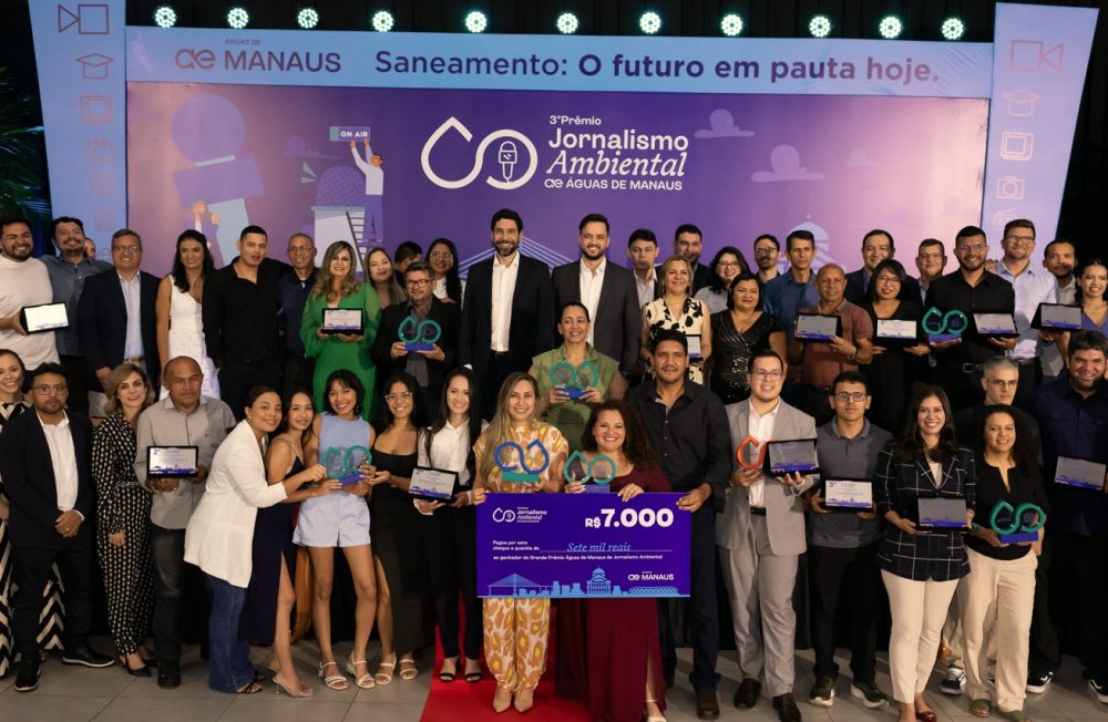Com novas categorias, Prêmio Águas de Manaus de Jornalismo Ambiental abre inscrições para 4ª edição Com novas categorias, Prêmio Águas de Manaus de Jornalismo Ambiental abre inscrições para 4ª edição