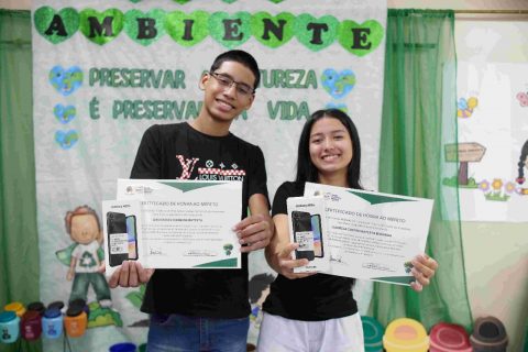 Escola da zona sul de Manaus conquista 3º lugar em concurso do TCE-AM