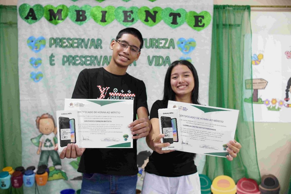 Escola da zona sul de Manaus conquista 3º lugar em concurso do TCE-AM Escola da zona sul de Manaus conquista 3º lugar em concurso do TCE-AM