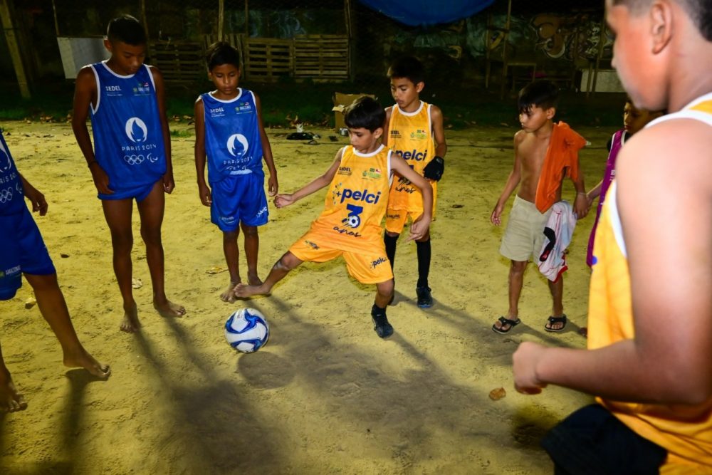 Campo da Maroca vira novo núcleo do Pelci e abre 70 vagas para jovens em Manaus Campo da Maroca vira novo núcleo do Pelci e abre 70 vagas para jovens em Manaus