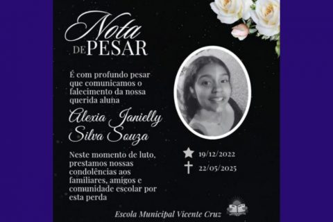Estudante atropelada na faixa de pedestres morre após dois dias de internação em Manaus