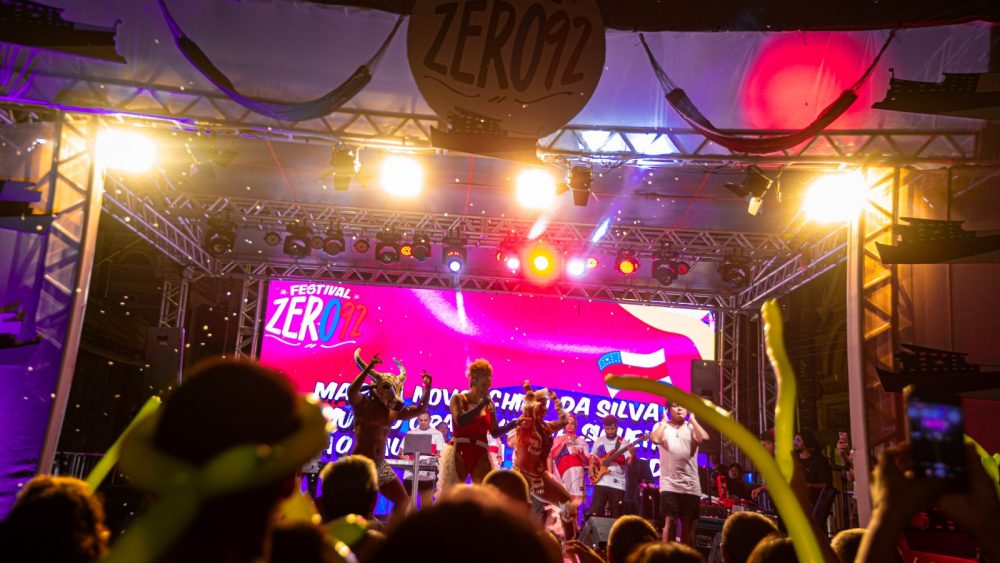 Com 37 atrações locais, Festival Zero92 reúne cerca de 10 mil pessoas no Centro de Manaus Com 37 atrações locais, Festival Zero92 reúne cerca de 10 mil pessoas no Centro de Manaus