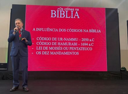 Advogado amazonense leva análise de crimes na Bíblia ao palco da ExpoDireito 2025