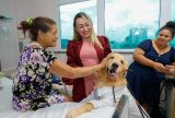 Cães terapeutas levam alegria e bem-estar a pacientes do Complexo Hospitalar Sul