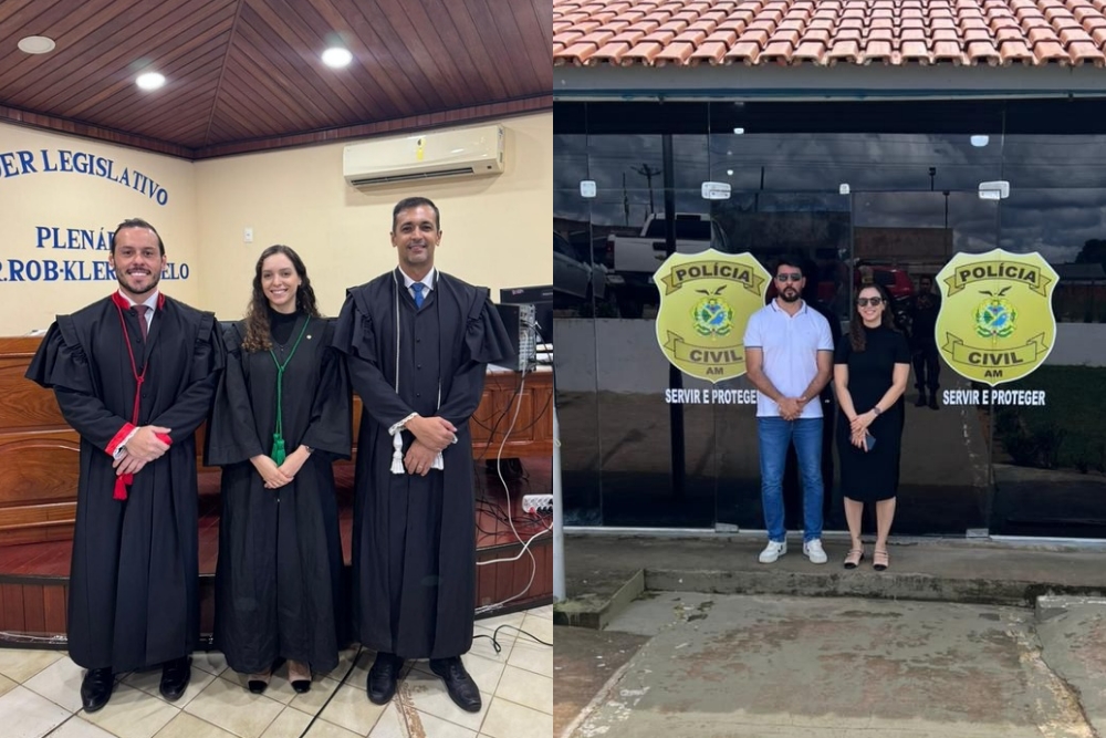 DPE-AM participa de júris populares e faz inspeção na delegacia de Guajará DPE-AM participa de júris populares e faz inspeção na delegacia de Guajará