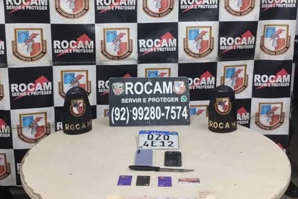 Polícia prende dupla suspeita de série de roubos na zona leste de Manaus Polícia prende dupla suspeita de série de roubos na zona leste de Manaus