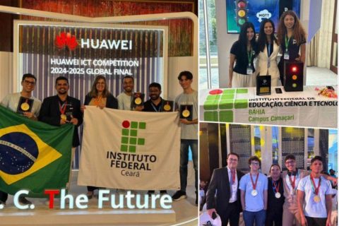 Institutos Federais brasileiros se destacam em competição internacional de tecnologia na China