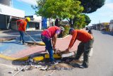 Prefeitura de Parintins intensifica serviços de limpeza e manutenção urbana