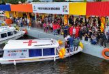 Distrito do Mocambo ganha Porto Flutuante e ação cidadã leva serviços à zona rural de Parintins