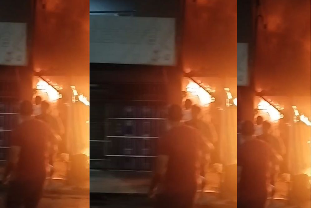 Incêndio em residência assusta moradores e ameaça distribuidora de gás no bairro Cidade Nova Incêndio em residência assusta moradores e ameaça distribuidora de gás no bairro Cidade Nova