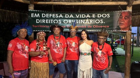 Boi Garantido visita povo Tupinambá de Olivença e fortalece diálogo cultural