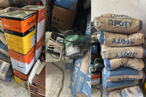 Prefeitura recupera parte dos materiais roubados de UBS no bairro Monte das Oliveiras