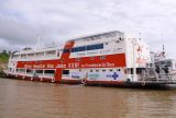 Cheia no AM: Balsa Hospital e Barco São João asseguram atendimento médico à população de Anamã