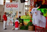 Boi Garantido celebra momento de fé ao receber Nossa Senhora do Carmo na Cidade Garantido