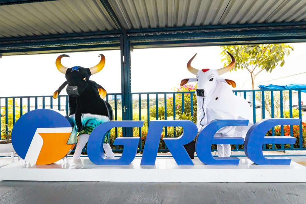Caprichoso e Garantido animam comemoração dos 25 anos da Gree com muita cultura e tradição Caprichoso e Garantido animam comemoração dos 25 anos da Gree com muita cultura e tradição