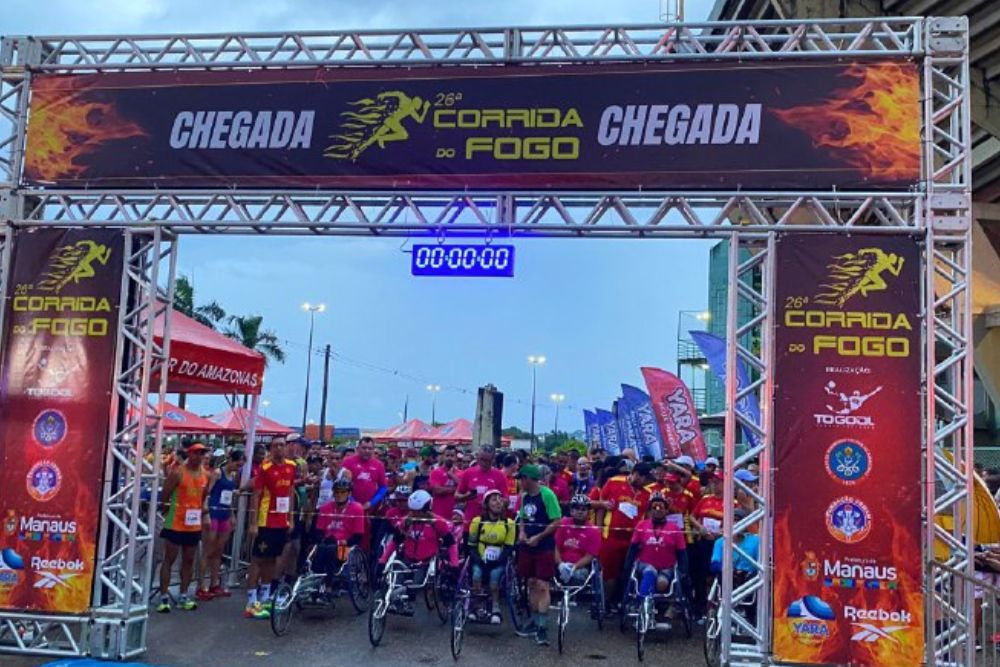 Corpo de Bombeiros abre inscrições para a 28ª Corrida do Fogo em Manaus Corpo de Bombeiros abre inscrições para a 28ª Corrida do Fogo em Manaus