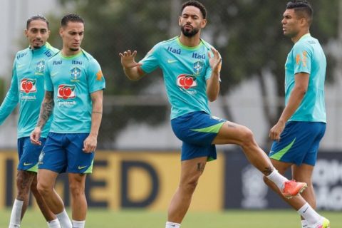 Ancelotti testa nova formação ofensiva para jogo contra o Paraguai nas Eliminatórias