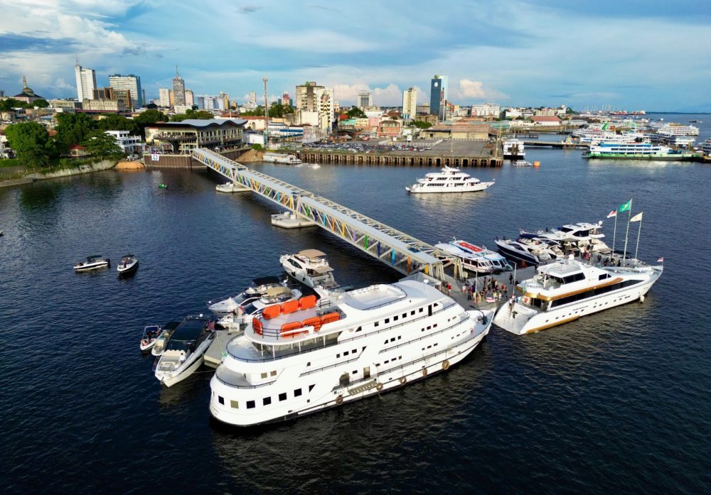 Píer Manaus 355 completa um ano e impulsiona turismo com mais de 28 mil embarques Píer Manaus 355 completa um ano e impulsiona turismo com mais de 28 mil embarques