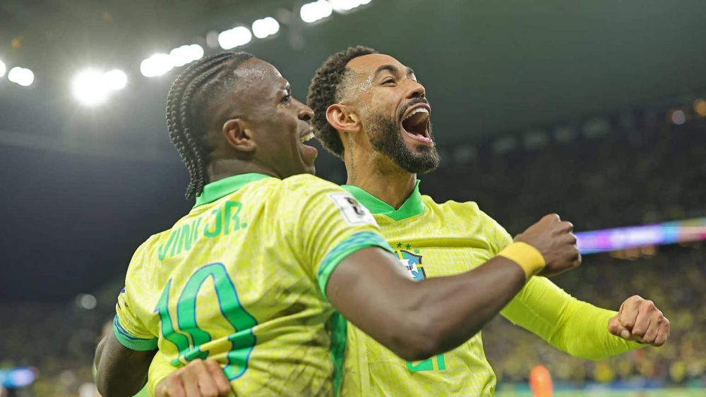 Brasil vence primeira com Ancelotti e se classifica para Copa do Mundo de 2026 Brasil vence primeira com Ancelotti e se classifica para Copa do Mundo de 2026