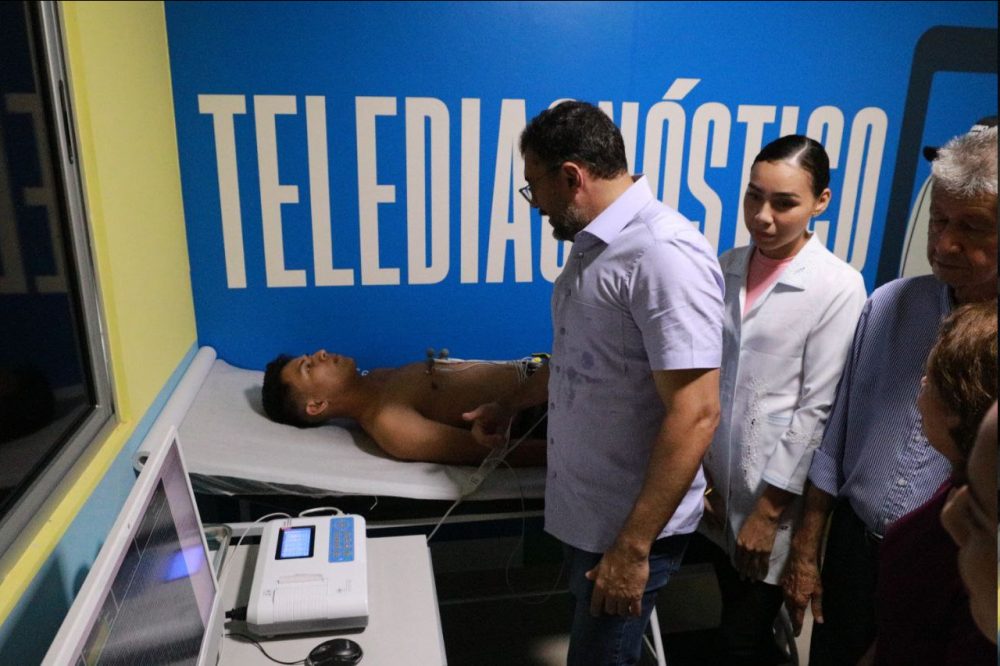 Amazonas amplia acesso à saúde remota e inaugura novas telessalas em Novo Aripuanã e Borba Amazonas amplia acesso à saúde remota e inaugura novas telessalas em Novo Aripuanã e Borba