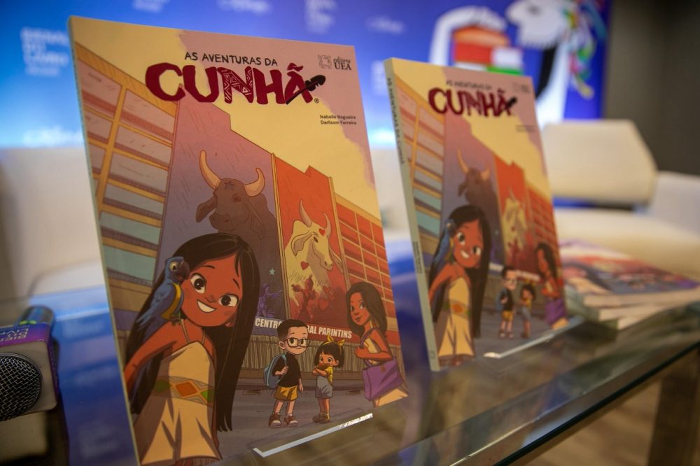 Com participação de Isabelle Nogueira, UEA lança HQ “As aventuras da Cunhã” na Bienal do Livro do Rio de Janeiro Com participação de Isabelle Nogueira, UEA lança HQ “As aventuras da Cunhã” na Bienal do Livro do Rio de Janeiro
