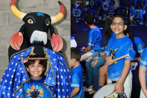 Caprichoso leva magia e emoção às crianças no Bar do Boizinho em Manaus