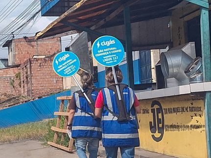 Cigás realiza ações de sensibilização com comunidades e empresas em Manaus