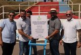 Governador Wilson Lima entrega obras de sistema viário e estádio em Boa Vista do Ramos
