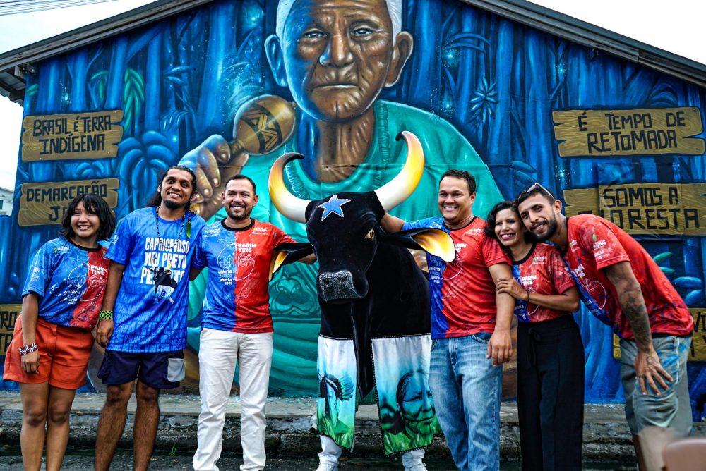 'Retomada Viva': Boi Caprichoso inspira mural que une arte e ativismo no Centro de Parintins 'Retomada Viva': Boi Caprichoso inspira mural que une arte e ativismo no Centro de Parintins