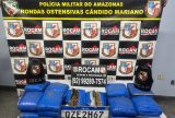 Polícia prende dupla com 23 porções de maconha e desarticula ponto de tráfico na zona norte de Manaus