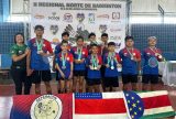 Badminton de Parintins ganha 7 ouros e está na final dos 16 melhores do Brasil