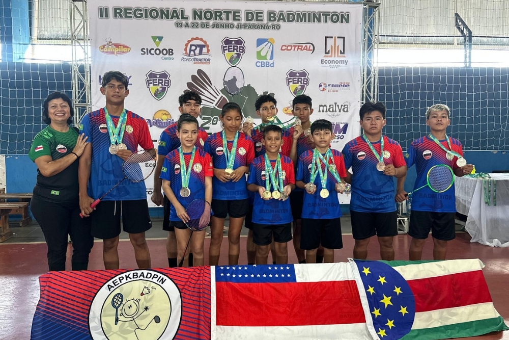 Badminton de Parintins ganha 7 ouros e está na final dos 16 melhores do Brasil Badminton de Parintins ganha 7 ouros e está na final dos 16 melhores do Brasil