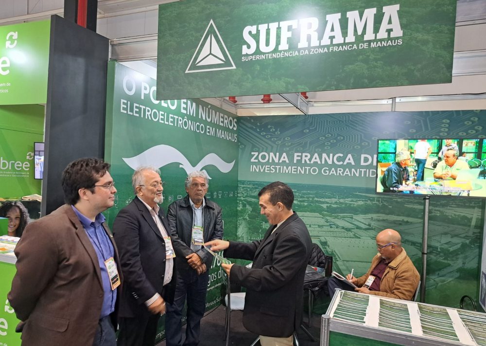 Eletrolar Show: Estande da Suframa atrai visitantes e conecta Polo Industrial de Manaus a empreendedores Eletrolar Show: Estande da Suframa atrai visitantes e conecta Polo Industrial de Manaus a empreendedores